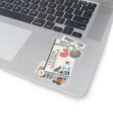 Catocha Guatemala Guatemalan Flag Stickers Laptop Decals Travel Souvenir Stickers Decals & Skins