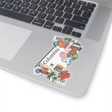 Colombia Colombian Flag Stickers Laptop Decals Travel Souvenir Stickers Decals & Skins
