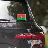 Burkina Faso Flag Car Sticker Travel Souvenir Tourist Beach Lover Food Addict Destination Pride Patriot Gifts