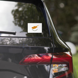 Cyprus Cypriot Flag Car Sticker Travel Souvenir Tourist Beach Lover Food Addict Destination Pride Patriot Gifts