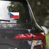 Czech Republic Czechia Česko Flag Car Sticker Travel Souvenir Tourist Beach Lover Food Addict Destination Pride Patriot Gifts