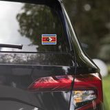 Eswatini Flag Car Sticker Travel Souvenir Tourist Beach Lover Food Destination Pride Patriot Gifts