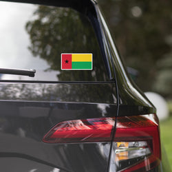 Guinea-Bissau Flag Car Sticker Travel Souvenir Tourist Beach Lover Food Destination Pride Patriot Gifts