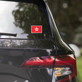 Hong Kong hong kongese Hongkongian Hongkongers Flag Car Sticker Travel Souvenir Tourist Beach Lover Food Destination Pride Patriot Gifts