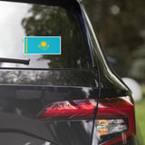 Kazakhstan kazakh Flag Car Sticker Travel Souvenir Tourist Beach Lover Food Destination Pride Patriot Gifts