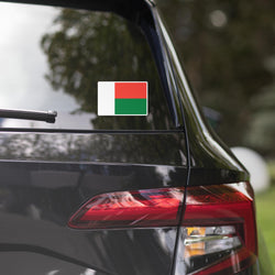 Madagascar Madagasikara Madagascan Flag Car Sticker Travel Souvenir Tourist Beach Lover Food Addict Destination Pride Patriot Gifts