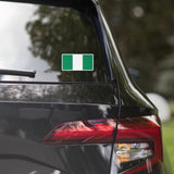 Nigeria Nigerian Flag Car Sticker Travel Souvenir Tourist Beach Lover Food Addict Destination Pride Patriot Gifts