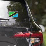 Tanzania Tanzanian Flag Car Sticker Travel Souvenir Tourist Beach Lover Food Addict Destination Pride Patriot Gifts