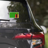 Zambia Zambian Flag Car Sticker Travel Souvenir Tourist Beach Lover Food Addict Destination Pride Patriot Gifts