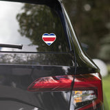 Costa Rica Rican Flag Sticker Heart Flag Stickers Laptop Decals Travel Souvenir Stickers Decals & Skins
