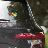 Guyana Guyanese Flag Sticker Heart Flag Stickers Laptop Decals Travel Souvenir Stickers Decals & Skins