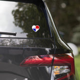 Panama Panamanian Flag Sticker Heart Flag Stickers Laptop Decals Travel Souenir Stickers Decals & Skins