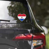 Paraguay Paraguayan Flag Sticker Heart Flag Stickers Laptop Decals Travel Souvenir Stickers Decals & Skins