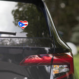 Puerto Rico Rican Flag Sticker Heart Flag Stickers Laptop Decals Travel Souvenir Stickers Decals & Skins
