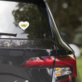 US Virgin Islands Flag Sticker Heart Flag Stickers Laptop Decals Travel Souvenir Stickers Decals & Skins