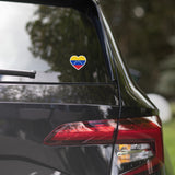 Venezuela Venezuelan Flag Sticker Heart Flag Stickers Laptop Decals Travel Souvenir Stickers Decals & Skins