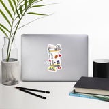 Gold Coast Australia Australian Flag Sticker Mini Stickers Decals Laptop Decal Travel Souvenir Gift