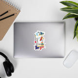 Batman Kurdistan Kurdish Flag Stickers Laptop Decals Travel Souvenir Stickers Decals & Skins