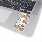 Uriangato Guanajuato Mexico Mexican Flag Stickers Laptop Decals Travel Souenir Stickers Decals & Skins
