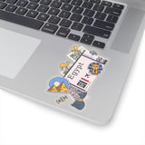 Egypt Egyptian Flag Stickers Laptop Decals Travel Souvenir Stickers Decals & Skins