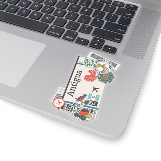 Antigua Guatemala Guatemalan Flag Stickers Laptop Decals Travel Souvenir Stickers Decals & Skins