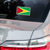 Guyana Guyanese FlagSticker Mini Stickers Decals Laptop Decal Travel Souvenir Gift