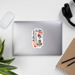 Caracas Venezuela Venezuelan Flag Sticker Stickers Vinyl Computer Transparent stickers Cool Macbook Travel sticker Gift Ideas