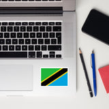 Tanzania Tanzanian Flag Sticker Travel Souvenir Tourist Beach Lover Food Destination Patriot Gifts