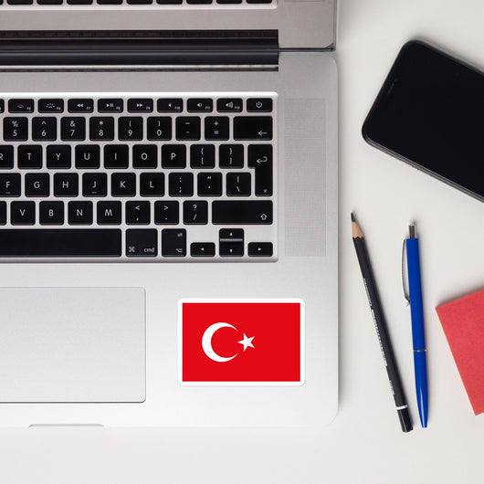Türkiye Turkish Flag Sticker Travel Souvenir Tourist Beach Lover Food Destination Patriot Gifts