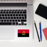 Angola Angolan Flag Sticker Decal Stickers Laptop decal  Travel Souvenir Tourist Beach Lover Food Destination Patriot Gifts