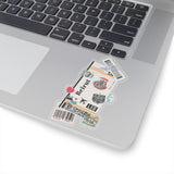 Beirut Lebanon Lebanese Flag Sticker Mini Stickers Decals Laptop Decal Travel Souvenir Gift
