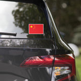 China Chinese Flag Car Sticker Travel Souvenir Tourist Beach Lover Food Addict Destination Pride Patriot Gifts
