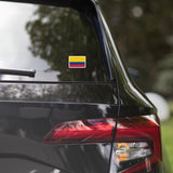 Colombia Colombian Flag Car Sticker Travel Souvenir Tourist Beach Lover Food Addict Destination Pride Patriot Gifts