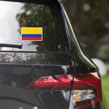 Colombia Colombian Flag Car Sticker Travel Souvenir Tourist Beach Lover Food Addict Destination Pride Patriot Gifts