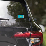 Kazakhstan kazakh Flag Car Sticker Travel Souvenir Tourist Beach Lover Food Destination Pride Patriot Gifts