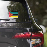 Mozambique Mozambican Flag Car Sticker Travel Souvenir Tourist Beach Lover Food Addict Destination Pride Patriot Gifts