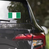 Nigeria Nigerian Flag Car Sticker Travel Souvenir Tourist Beach Lover Food Addict Destination Pride Patriot Gifts