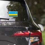 Rwanda Rwandan Flag Car Sticker Travel Souvenir Tourist Beach Lover Food Addict Destination Pride Patriot Gifts