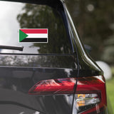 Sudan Sudanese Flag Car Sticker Travel Souvenir Tourist Beach Lover Food Addict Destination Pride Patriot Gifts