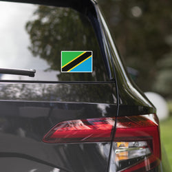 Tanzania Tanzanian Flag Car Sticker Travel Souvenir Tourist Beach Lover Food Addict Destination Pride Patriot Gifts