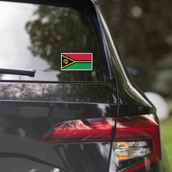 Vanuatu Vanuatuan Flag Car Sticker Travel Souvenir Tourist Beach Lover Food Addict Destination Pride Patriot Gifts