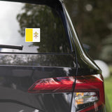 Vatican City Città del Vaticano Flag Car Sticker Travel Souvenir Tourist Beach Lover Food Addict Destination Pride Patriot Gifts