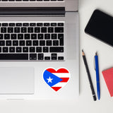 Puerto Rico Puerto Rican Flag Sticker Laptop Decals Custom Stickers Decals & Skins