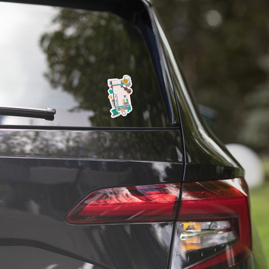 Dublin Ireland Irish Flag Travel Sticker Laptop Decal Car Suitcase Stickers Vacation Tiny Mini Stickers