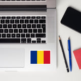 Romania Romanian Flag Laptop Sticker Decal Stickers Travel Souvenir Gift Idea