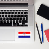 Croatia Croatian Flag Laptop Sticker Decal Stickers Travel Souvenir Gift Idea