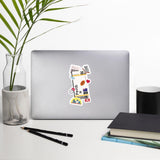 Perth Australia Australian Flag Sticker Mini Stickers Decals Laptop Decal Travel Souvenir Gift
