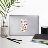 Hobart Australia Australian Flag Sticker Mini Stickers Decals Laptop Decal Travel Souvenir Gift
