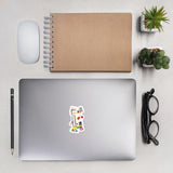Canberra Australia Australian Flag Sticker Mini Stickers Decals Laptop Decal Travel Souvenir Gift