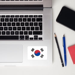 South Korea Korean Flag Laptop Sticker Decal Stickers Travel Souvenir Gift Idea